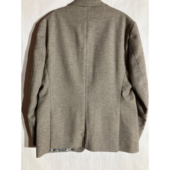 Joseph Abboud JOE Men's Two Button Gray Textured Slim Blazer Sport Coat Size 46R - Picture 7 of 16